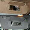 Car Front Row Right Sun Visor Makeup Mirror for Mercedes-Benz S Class W220 1998-2005, Left and Right Drive Universal (Beige)