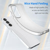 For Samsung Galaxy A16 4G Frosted Translucent TPU Hybrid PC Full Coverage Phone Case(White)
