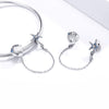 S925 Sterling Silver Starfish Shell Safety Chain DIY Bracelet Accessories