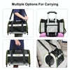 FUNADD Foldable Pet Carrier Bag, Grey - Breathable, for Small Dogs & Cats