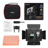 YONGNUO YN300IV Four Generations RGB Full Color Photography Lamp Double Color LED Fill Light, Style: EU Plug Power Adapter
