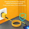USB to 8 Pin Liquid Silicone Charging Data Cable, Length: 1.2m(Yellow)