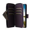 For Samsung Galaxy A26 Nine-card Slots Zipper Wallet Bag Leather Phone Case(Dark Purple)