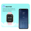 D20L 1.3 inch IP67 Waterproof Color Screen Smart Watch(Black)