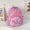 Kindergarten School Bag Children Cute Cartoon Backpack(Light Purple Unicorn)