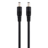 8A DC Power Plug 5.5 x 2.1mm Male to Male Adapter Connector Cable, Length:50cm(Black)