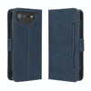 For ASUS ROG Phone 7 Skin Feel Calf Texture Card Slots Leather Phone Case(Blue)