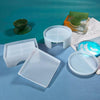 DIY Crystal Epoxy Storage Box Silicone Mould, Specification: 12 PCS/Set
