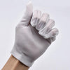 10 Pairs Anti-static Striped Dispensing Gloves, SizeFree Size