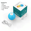 O2 Smart Auto Pet Toy Ball, Blue, 6cm, Dog & Cat