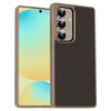 For Samsung Galaxy S25+ 5G Pita Series TPU + PC Texture Phone Case(Gold)