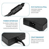 130W 19.5V 6.7A Laptop Notebook Power Adapter For Dell 7.4 x 5.0, Plug:UK Plug