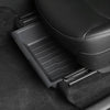 For Tesla Model Y 2021-2023 TPE Storage Organizer Under Car Seat, Style:with Cover(Grey)