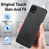For Samsung Galaxy A22 5G Twill Fabric Leather Skin Back Phone Case(Black)