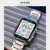 SKMEI 1888 Multifunctional Men 30M Waterproof Sports Stainless Steel Digital Wrist Watch(Gold)