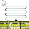 LED Plant Lamp Household Full Spectral Filling Hard Lamp Strip, Style: 50cm 6 Head(Sun Light UK Plug)