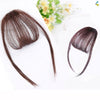 Fake Bangs Clip Hairpiece Synthetic Bangs Hair(Brown)