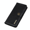 For Alcatel 3X 2020 KHAZNEH Cowhide Texture Horizontal Flip Leather Case with Holder & Card Slots & Wallet(Black)
