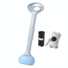 Foldable Poop Scooper with Bags & Storage Box, 70cm, Sky Blue