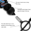 2 PCS Outdoor Camping Multifunctional Carabiner Water Bottle Handle(Reflective Black)