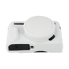 For Canon PowerShot G7 X Mark II / G7X2 Soft Silicone Protective Case with Lens Cover(White)