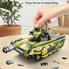 22008 T-34 CAYI Tank Model Assembled Puzzle Building Blocks Children Toys