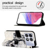 For Redmi K70 Ultra 5G Global 3D Painting Horizontal Flip Leather Phone Case(Skull)
