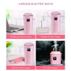 Small-3 2W Humidifier Moisture Meter Moisturizing Instrument with LED Night Light, Water Tank Capacity: 260ml(White)