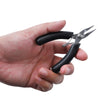 4 Inch Stainless Steel Palm Mini Electronic Pliers(Needle Nose Flat Pliers)