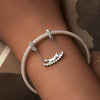 S925 Sterling Silver Cute Dachshund DIY Bracelet Beaded Accessories(SCC2751)