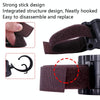 Stroller Paste Hook Car Rear Hook(Paste Hook Rose Red)
