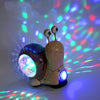 Children Electrical Crawling Snail Toys Sound And Light Projection Snail Fun Toys(Gray)