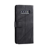 For Samsung Galaxy S10 Plus Skin Feel Splicing Horizontal Flip Leather Case with Holder & Card Slots & Wallet & Photo Frame(Black)