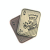 Poker Magnetic Metal Slider Stress Relief Toy EDC Top Spinning Poker Toys Decompress, Color: Bronze