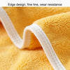 60x120cm Kids Bath Towel Thickened High Density Coral Fleece Hooded Cloak Water Absorbent Cape(Yellow)
