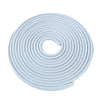 5m U-shaped Non-stick Car Rubber Seal Bumper(White)