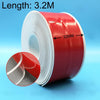 PVC Kitchen and Bathroom Waterproof and Mildew Proof tape,Size:22mm x 3.2m(White)