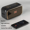 X7 Outdoor Portable Dual Speaker Wireless Bluetooth Retro Portable Speaker(Black)