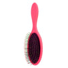 Soft Women Hair Brush Salon Hairstyles Comb Wet Dry Scalp Massage Brushes(Pink)
