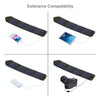 HAWEEL 14W 5V 2.4A Portable Foldable Solar Charger Outdoor Travel Rechargeable Folding Bag with 4 Solar Panels & USB Port, Size: S