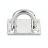 5 PCS 6mm 304 Stainless Steel Ship Square Door Hinges Buckle