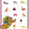 Children Intelligence Early Education Toy Animal Puzzle(Lion)