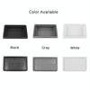 For Tesla Model Y 2021-2023 TPE Storage Organizer Under Car Seat, Style:without Cover(Black)