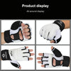 Half Fingers Adults Sandbag Training Boxing Gloves PU Leather Fitness Sparring Taekwondo Gloves, SIZE:XS