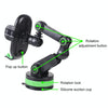 ZP-X0466 Car 360 Degree Rotating Telescopic Folding Round Suction Cup Mobile Phone Holder(Grey)