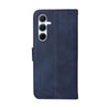 For Samsung Galaxy A36 5G / A56 5G Classic Calf Texture Flip Leather Phone Case(Blue)