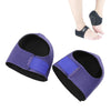 Heel Fatigue Shock Absorption And Warmth Gel Protective Cover, Size:L, Style:without Printing(Blue)