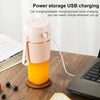 Portable Juicer Mini Electric Blender Portable Juicer(Pink)