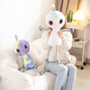 Funny Alien Doll Toy Simulation Alien Plush Children Comfort Dolls, Size: 48cm(Purple)