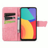 For Alcatel 1S 2021 Butterfly Love Flower Embossed Horizontal Flip Leather Case with Holder & Card Slots & Wallet & Lanyard(Pink)